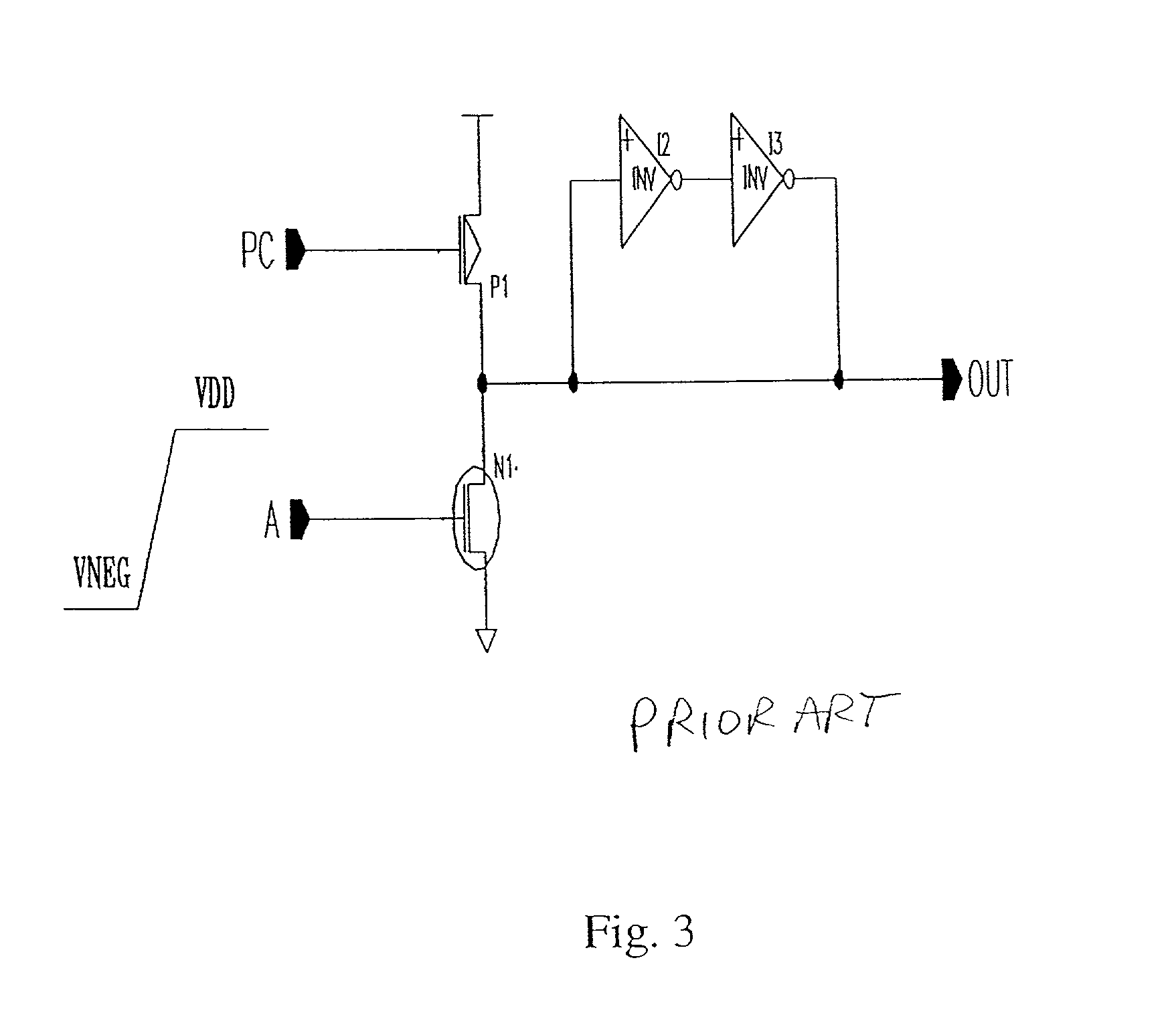 Method of reducing sub-threshold leakage in circuits during standby mode