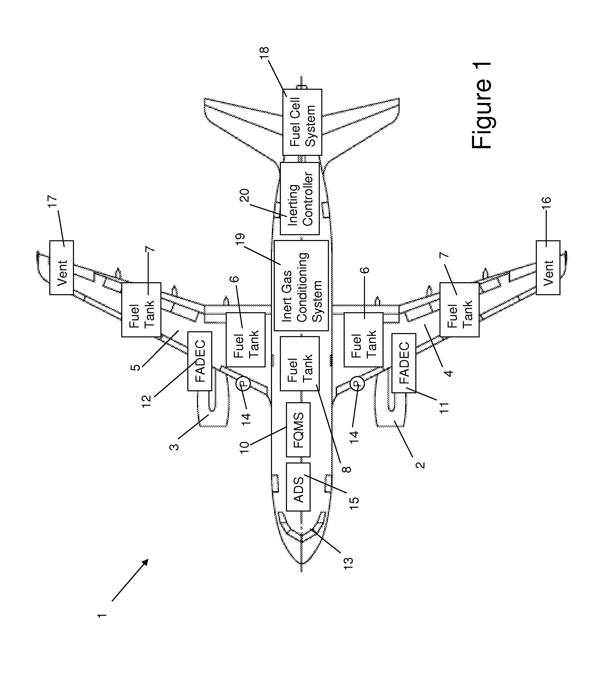 Aircraft inerting system