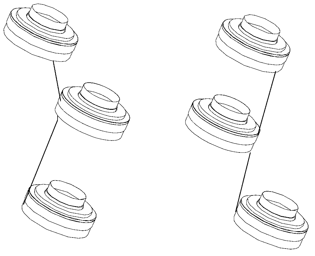Flat-plate-type woofer speaker and electronic device with same