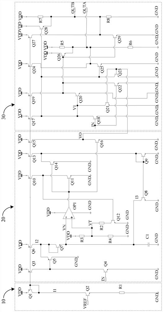 Encoder circuit and communication chip