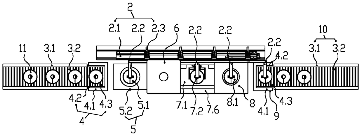 Pipe pile welding production line