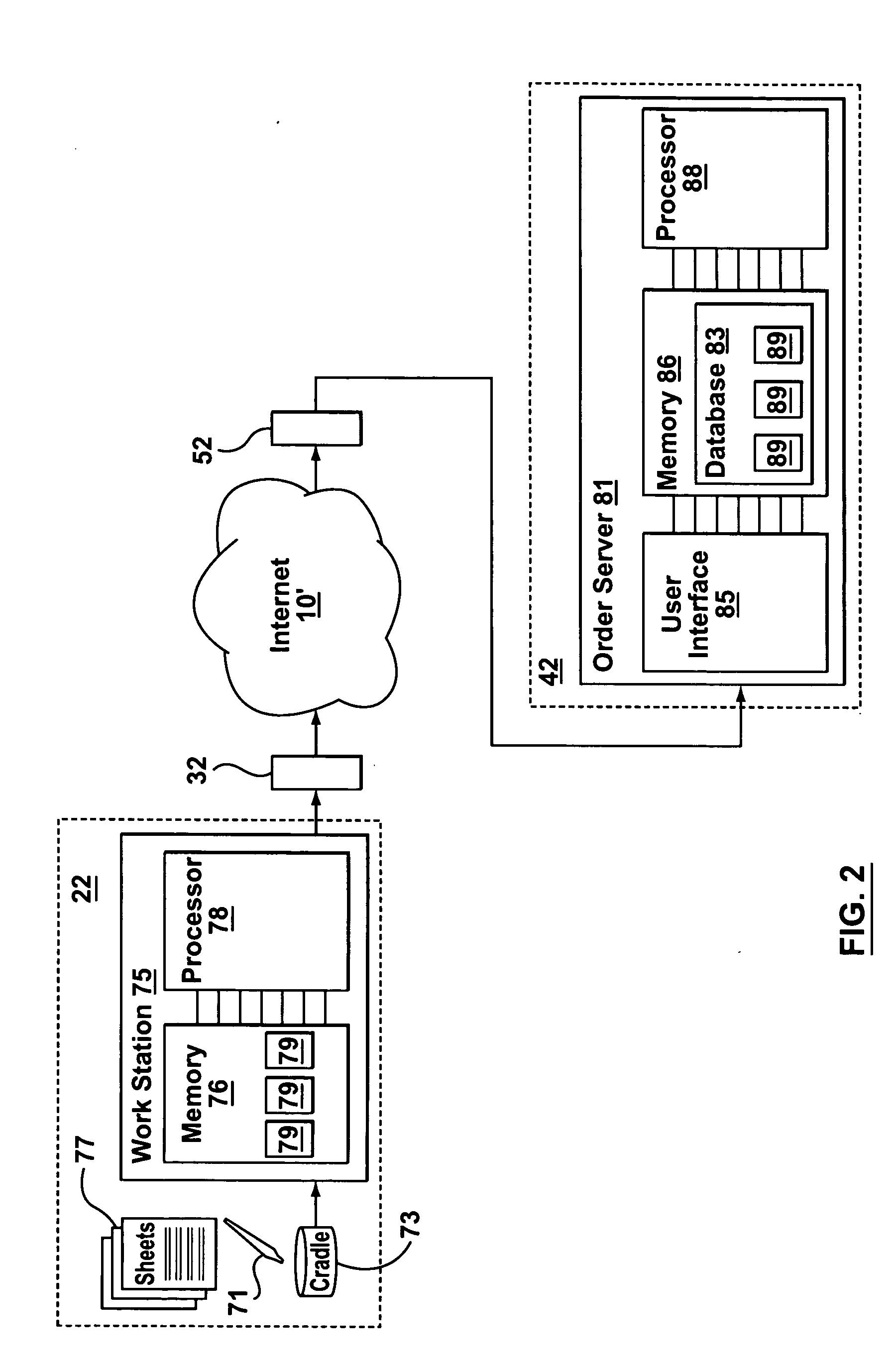 Electronic system and method for processing drug prescriptions