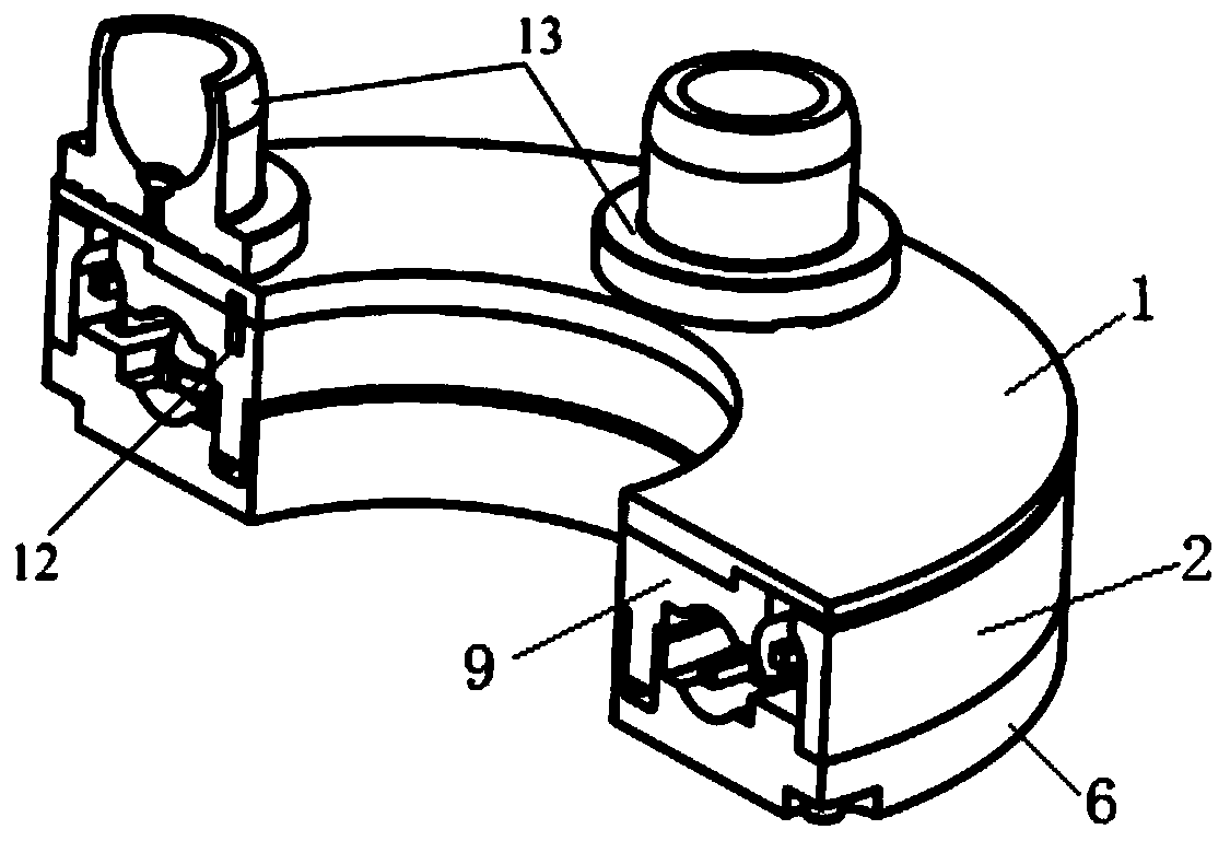 A swash plate hydraulic axial piston pump/motor heavy-duty slipper pair anti-friction disc