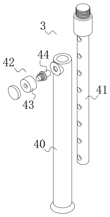 Industrial machine exhaust device with multi-stage filtering function and application thereof