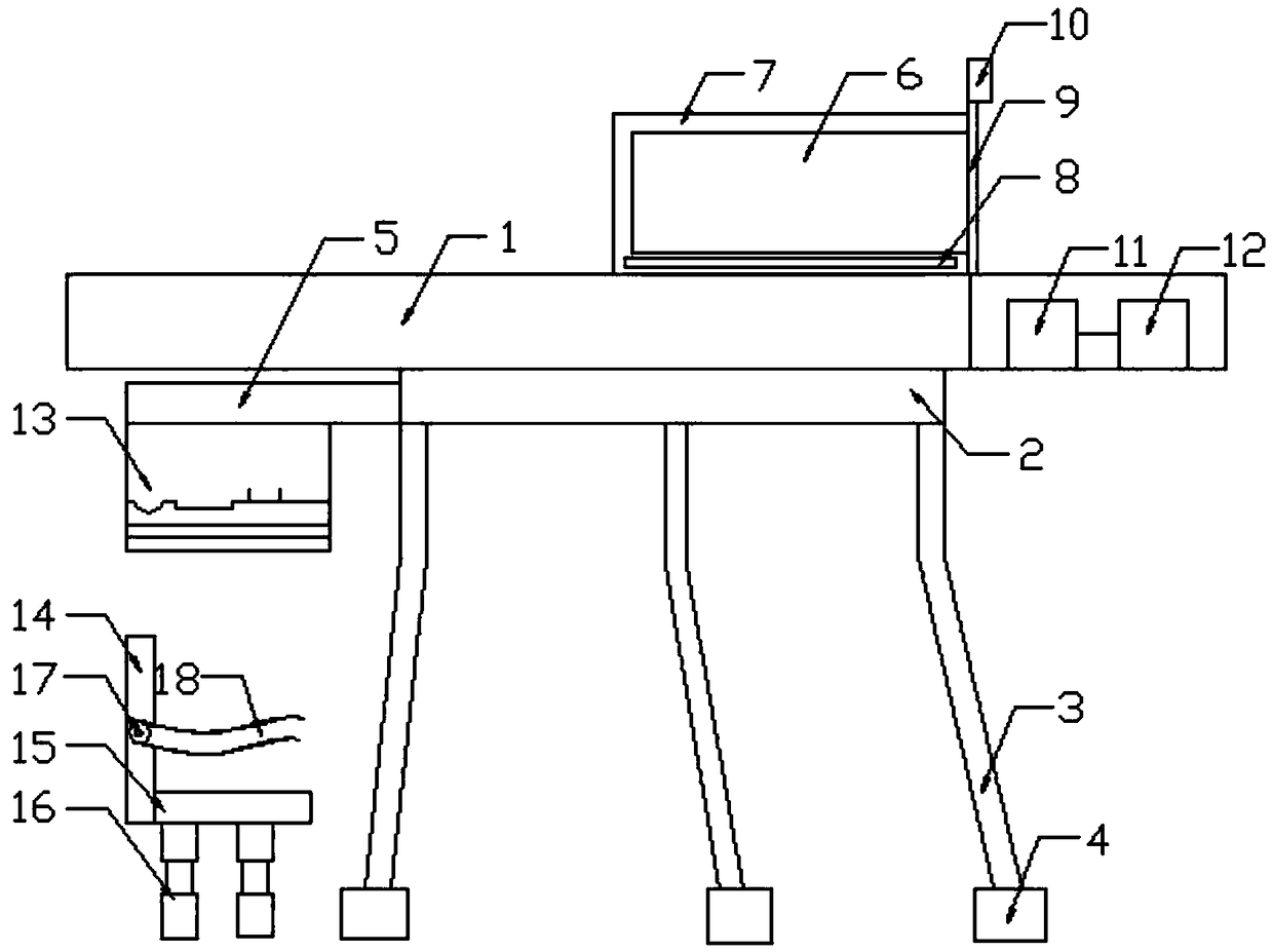 Multifunctional dining table which is applicable to families and has preservation function