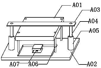 Die assembly used for light sheet machining and using method thereof