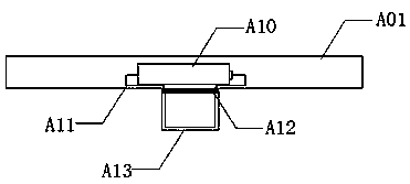 Die assembly used for light sheet machining and using method thereof