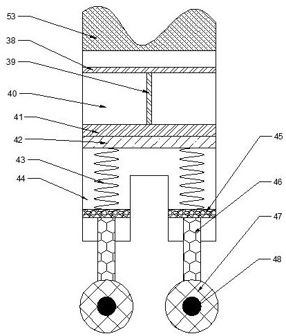 Surface repairing device for bottom of ship