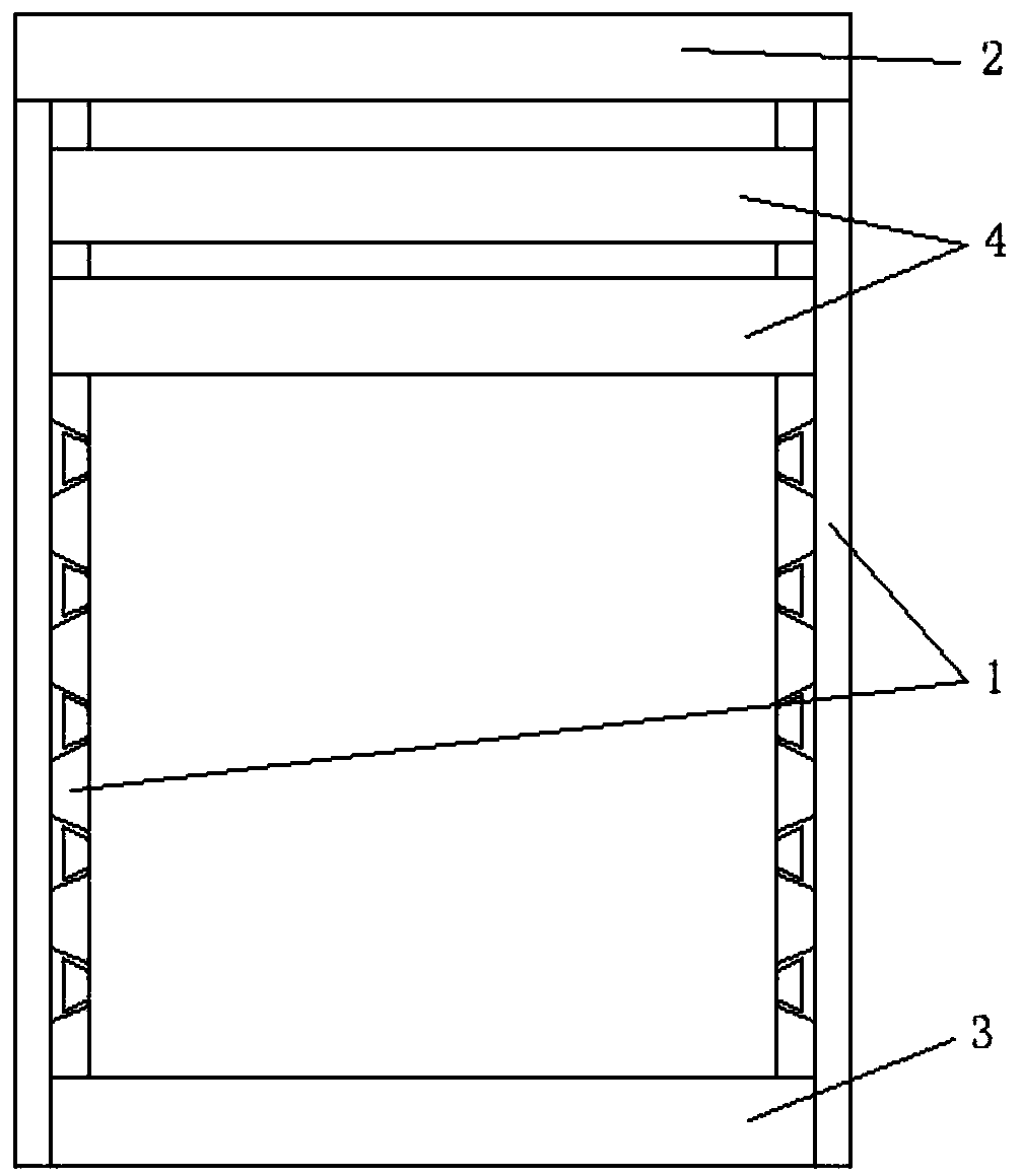 Redwood jade bed convenient to assemble