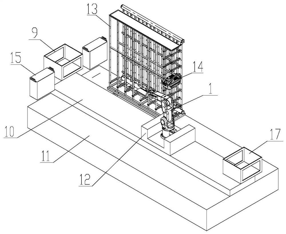 An intelligent warehouse robot picking and placing system and method thereof