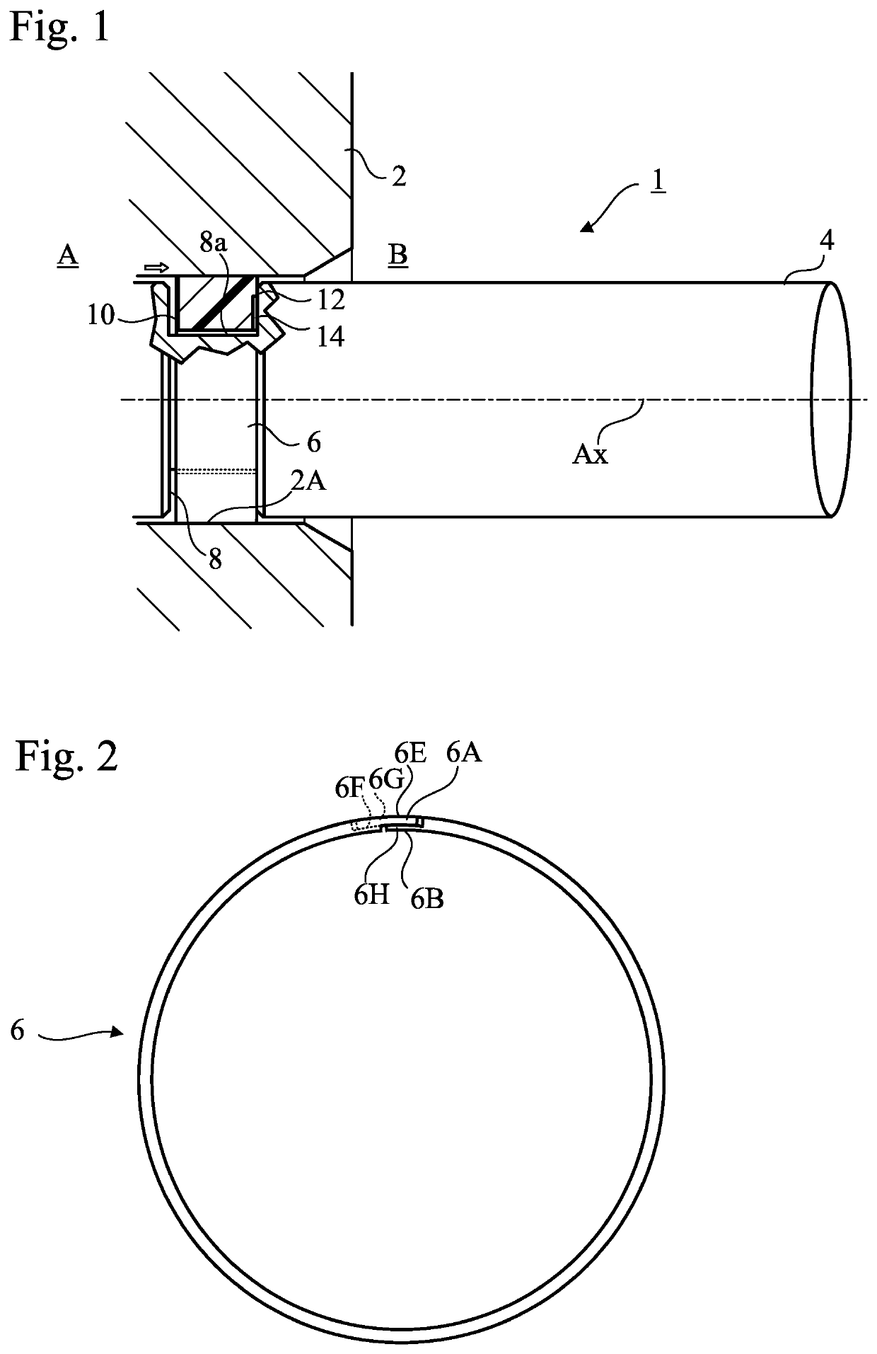 Seal ring and sealed structure