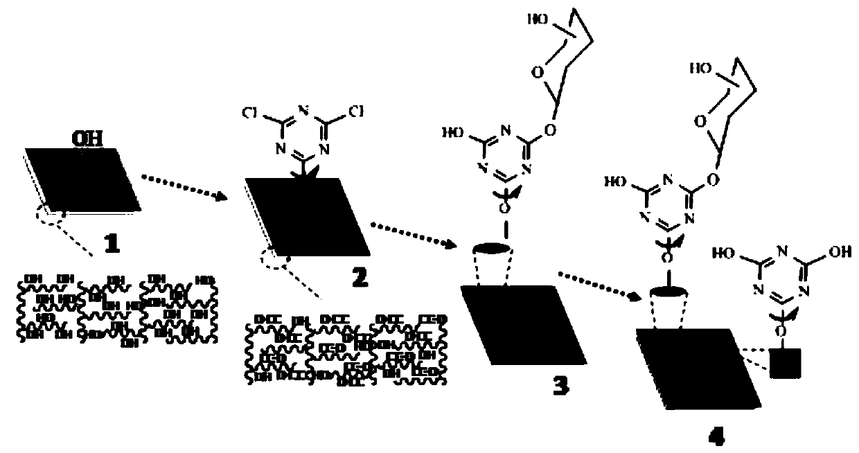 A kind of surface multifunctional coating and its preparation method and application