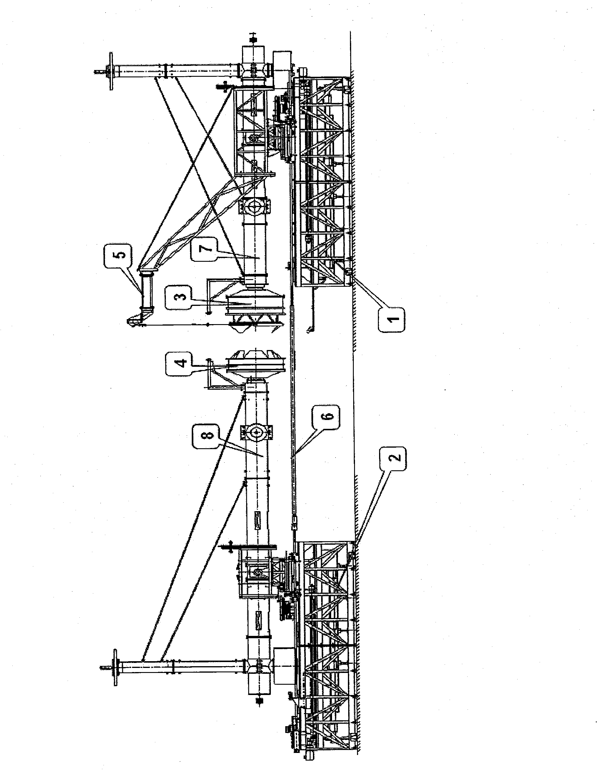 Buffer testbed of space docking mechanism