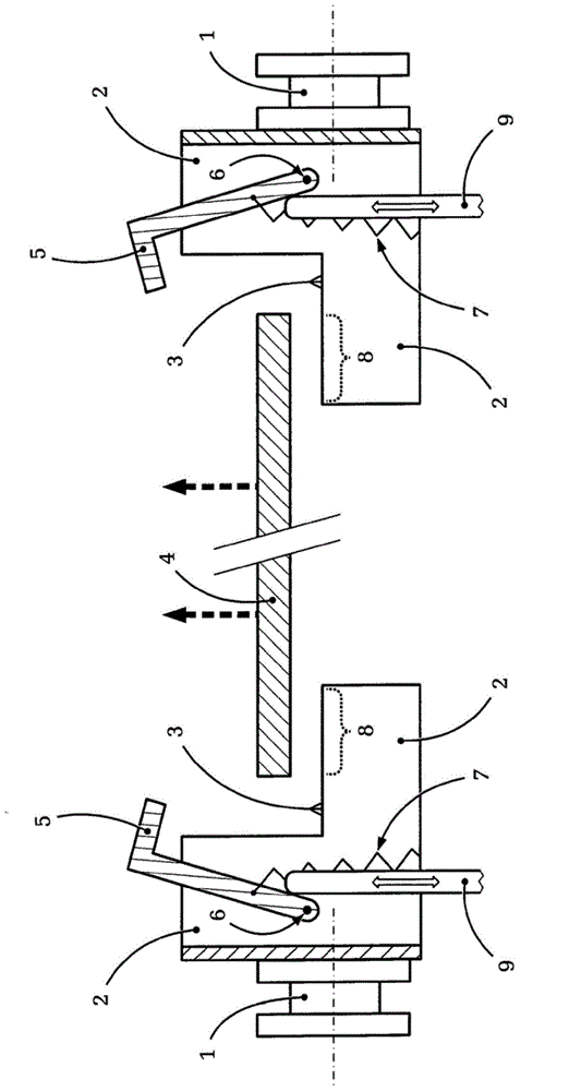 Conveyor device for printed circuit boards