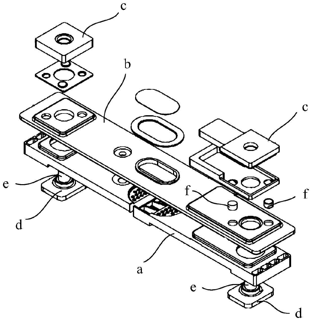 Connecting piece, cover plate assembly, and battery
