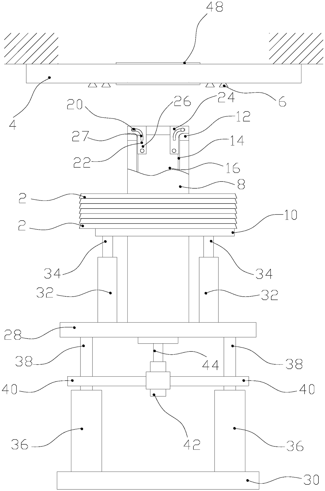 Intelligent material dividing mechanism