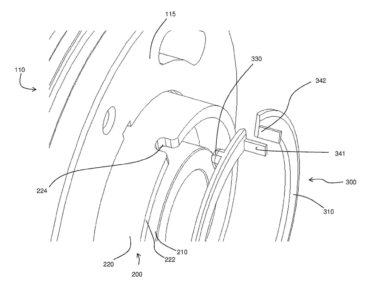 Anti-rotation device and assembly