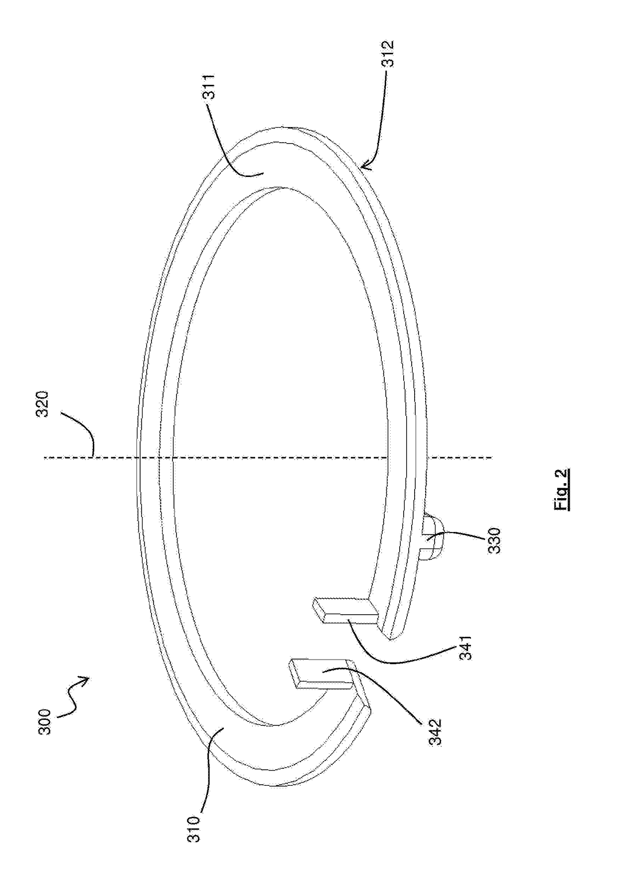 Anti-rotation device and assembly