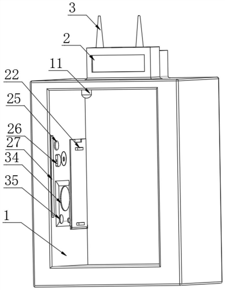 Elevator wireless rescue system based on Internet of Things technology and using method thereof