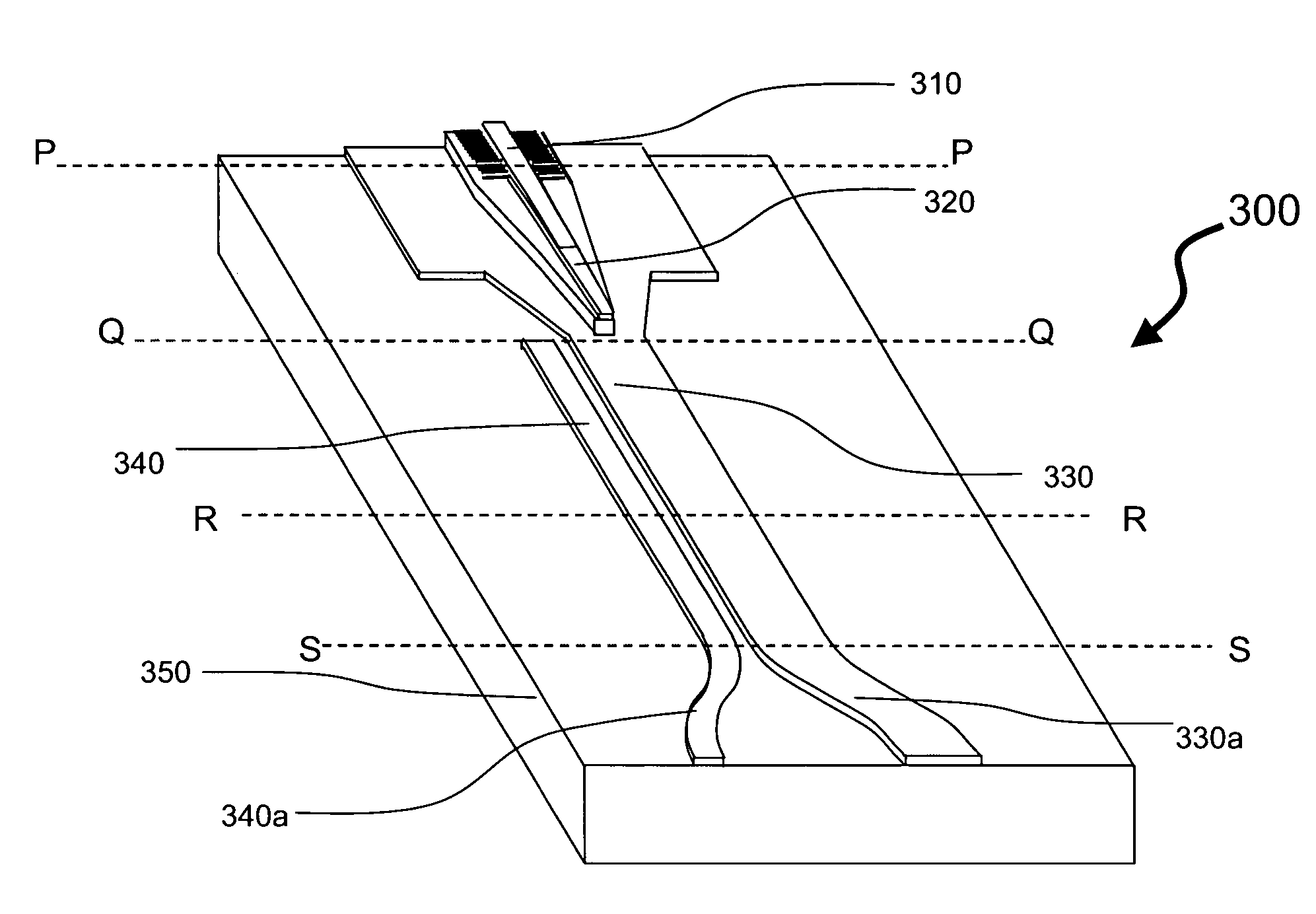 Integrated lateral mode converter