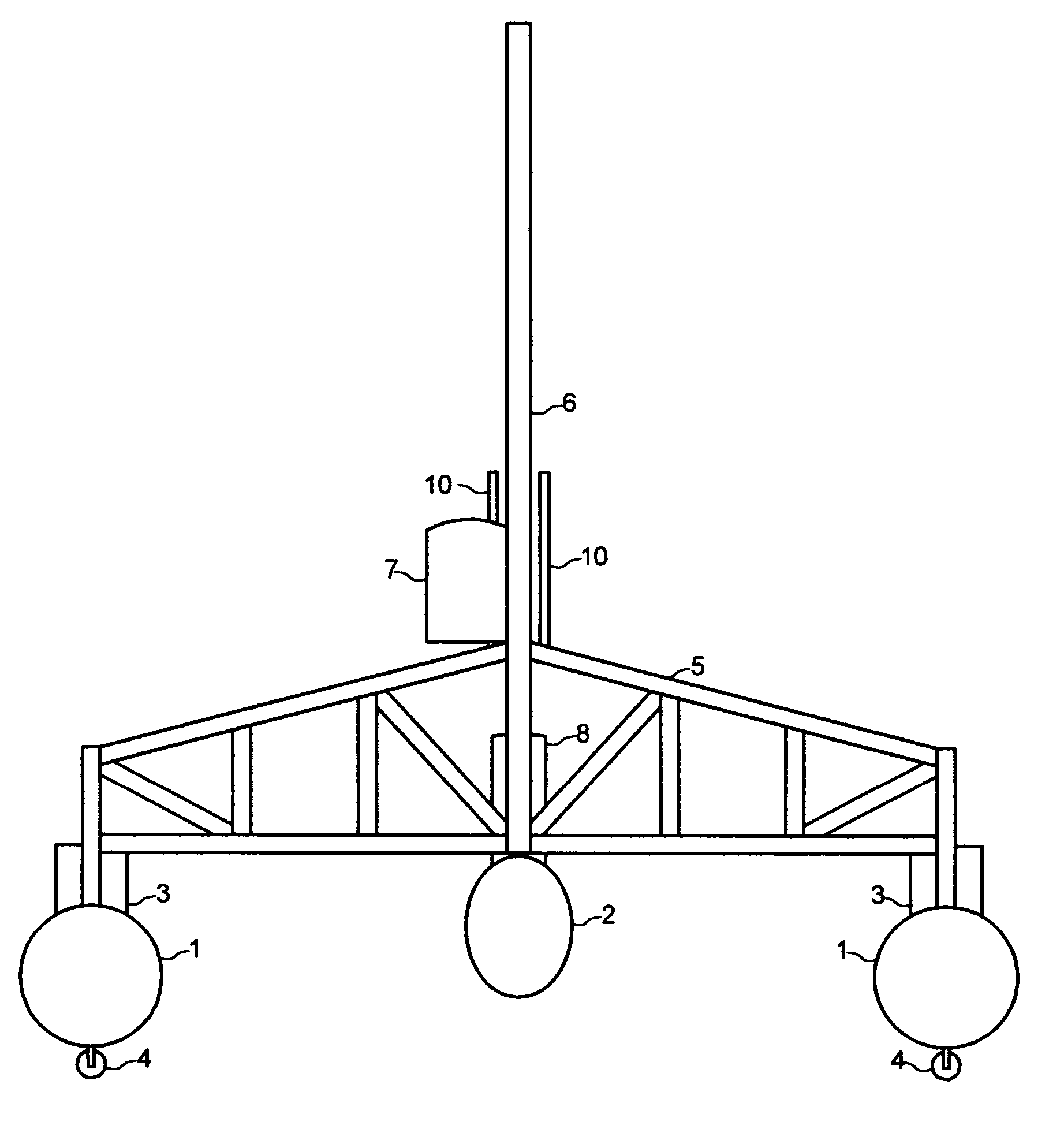 Surface vessel with submersible passenger compartment