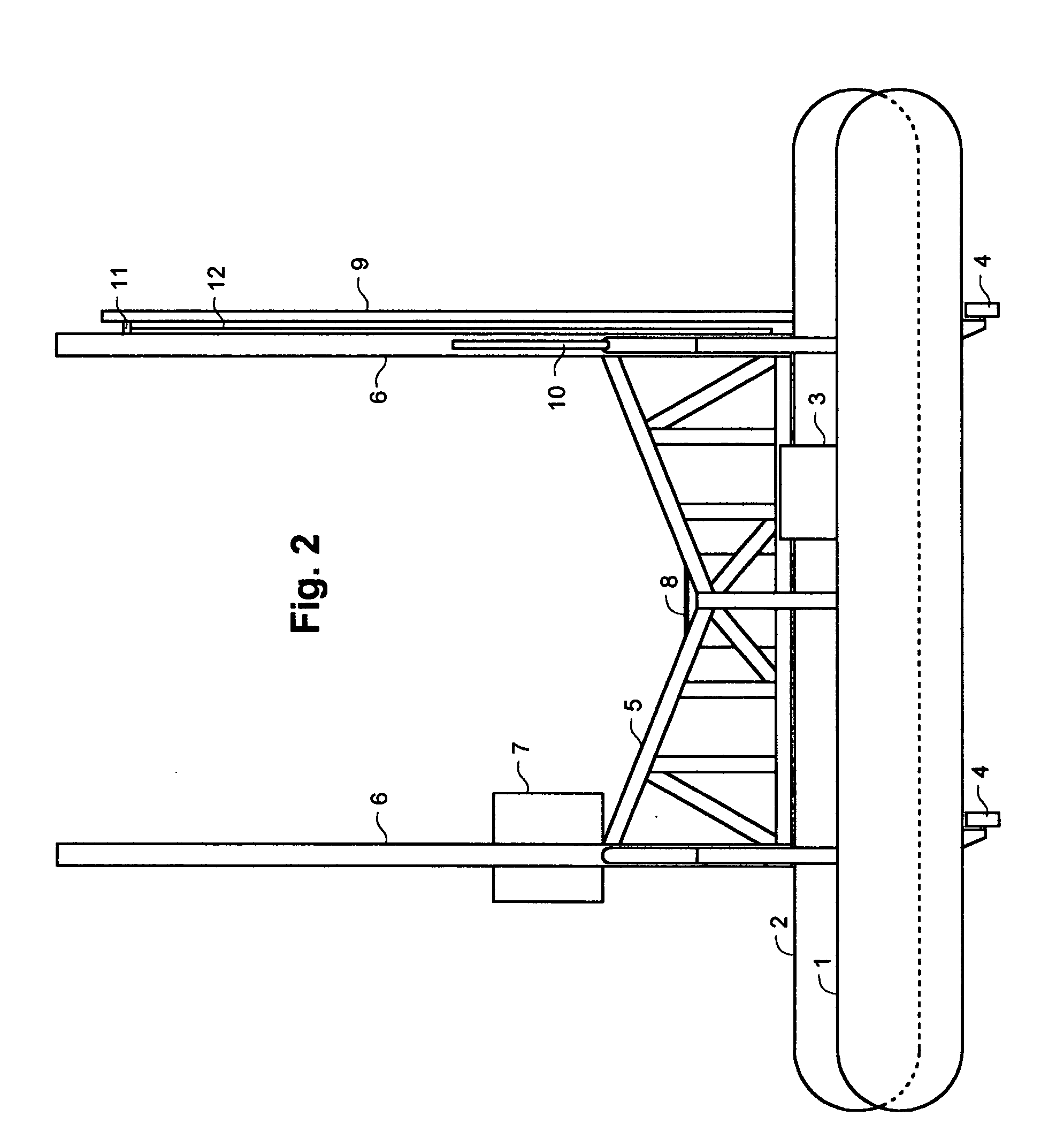 Surface vessel with submersible passenger compartment