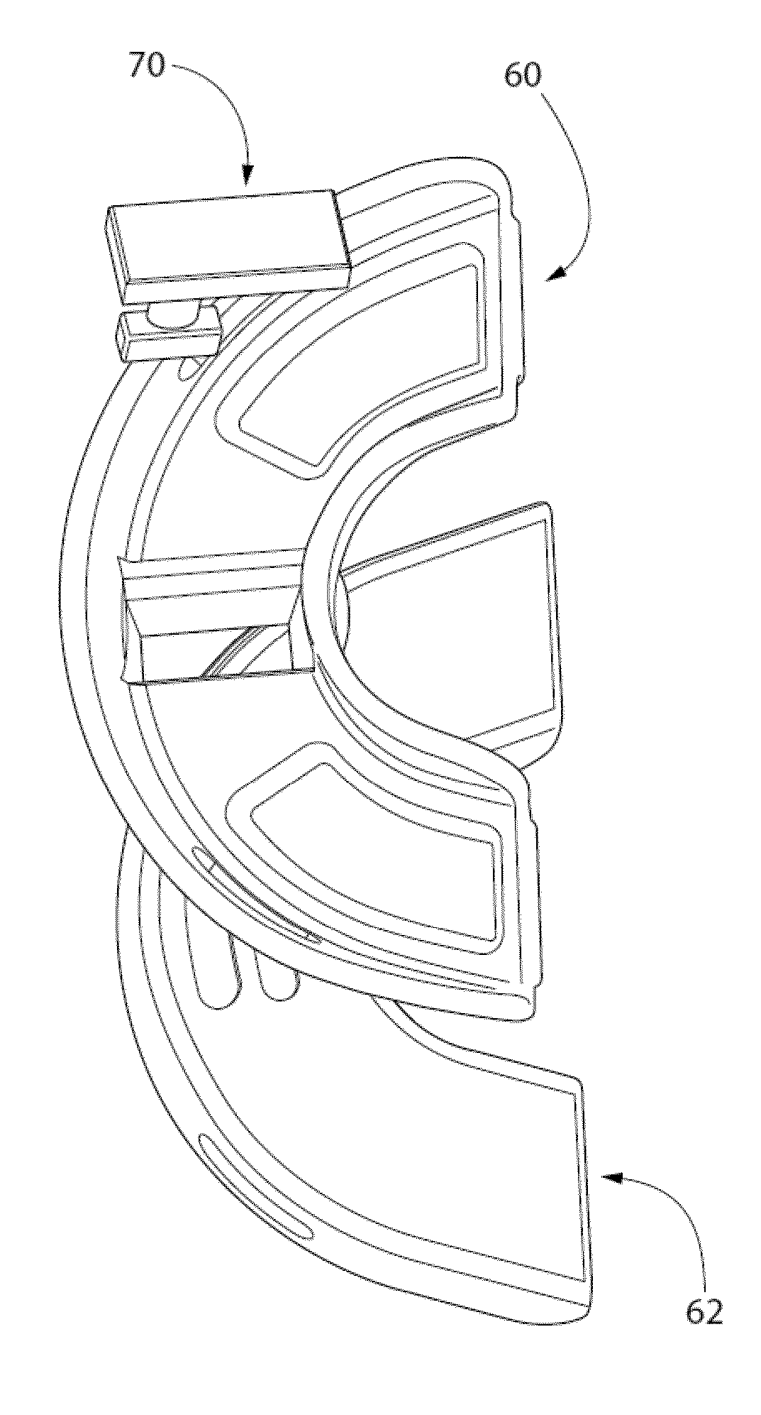 Bruxism guard with mandible compensation mechanism