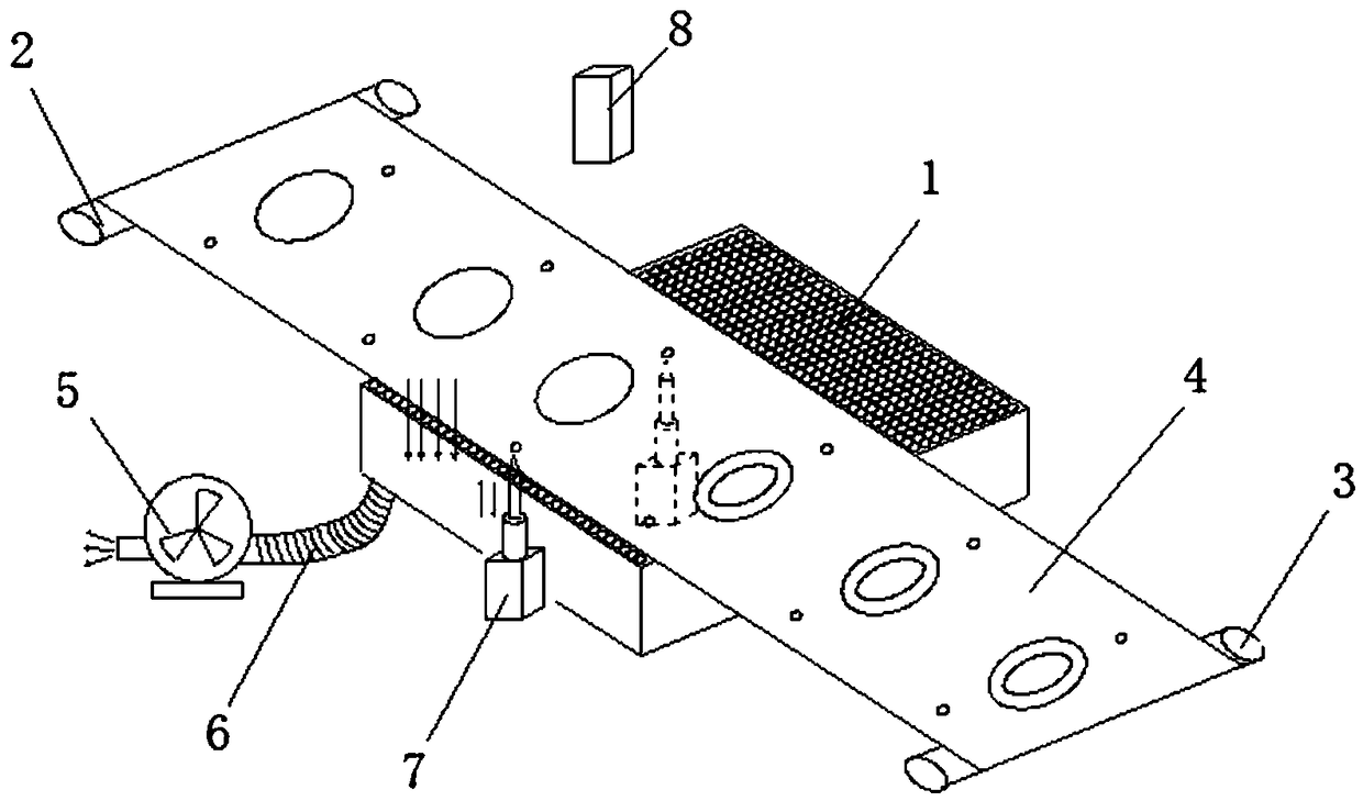 Automatic waste discharge laser for position-sleeving cutting