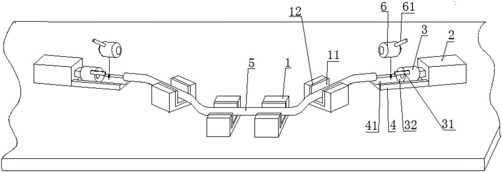 Automatic stabilizer bar end rubber part assembly device