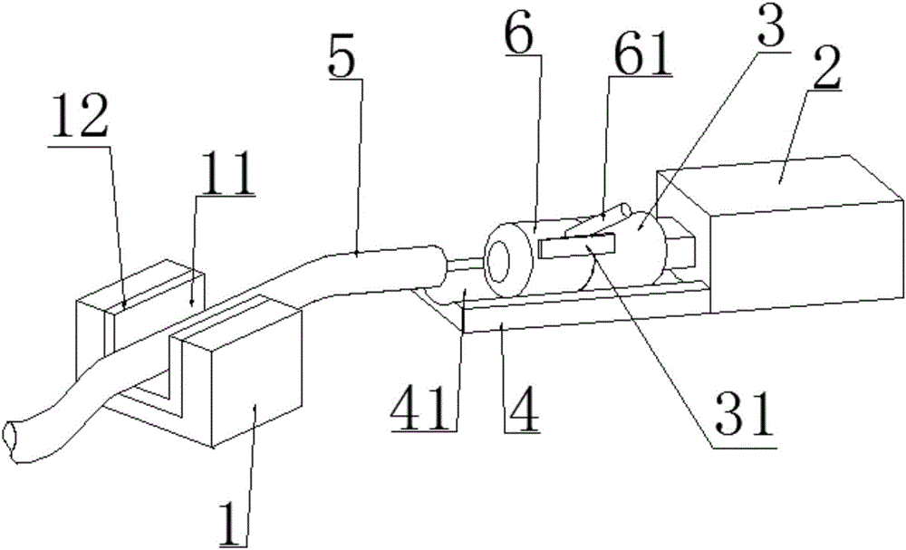 Automatic stabilizer bar end rubber part assembly device