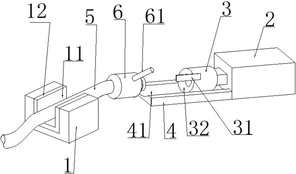 Automatic stabilizer bar end rubber part assembly device