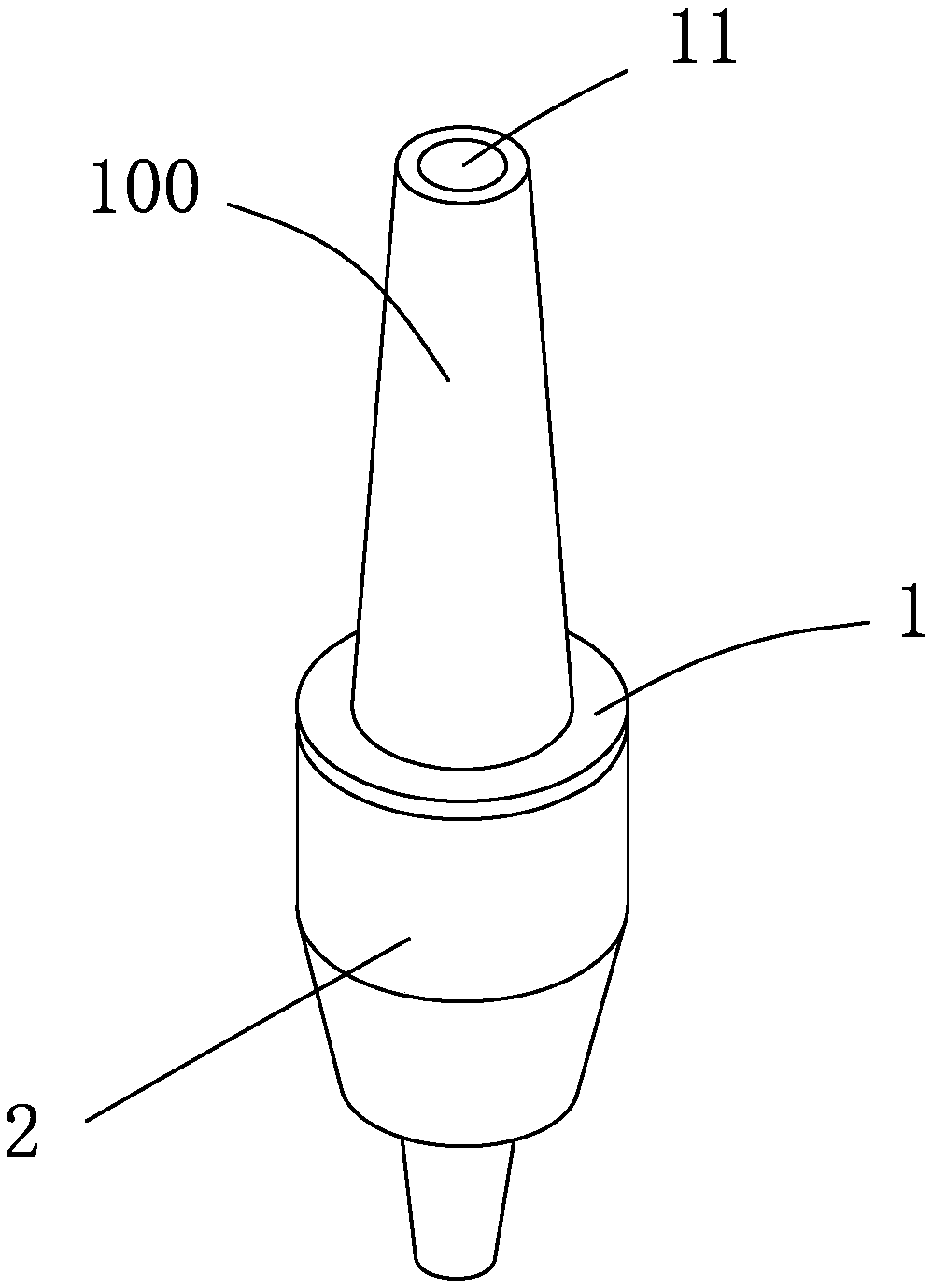 Adapter for drainage bag