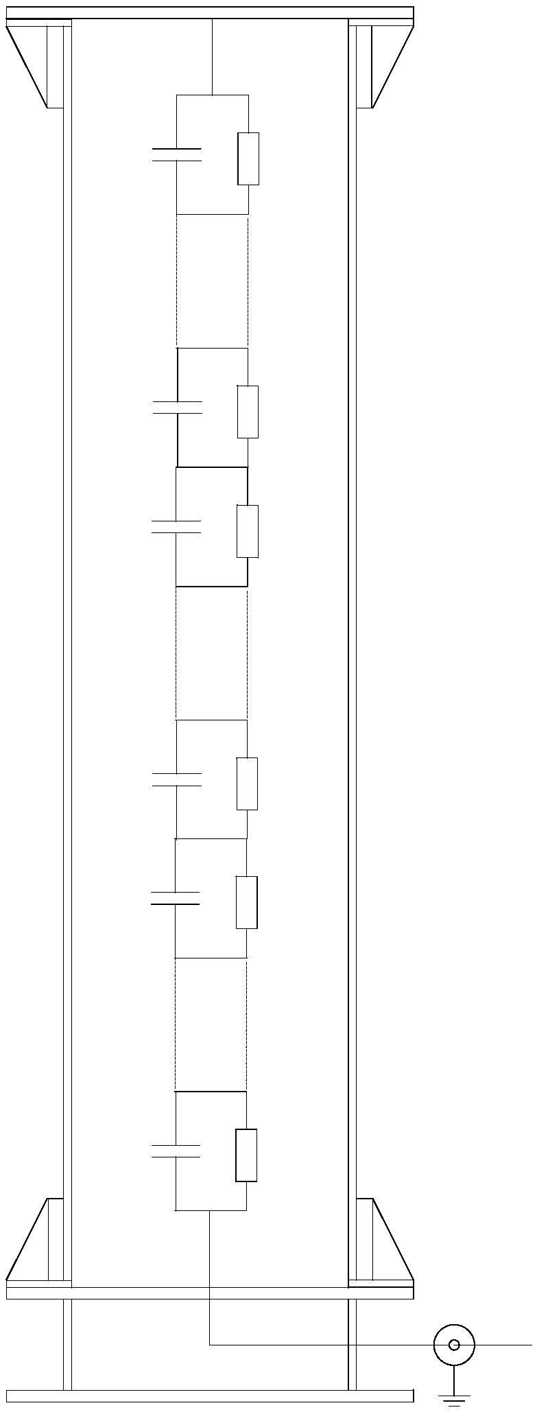 Broadband voltage transformer