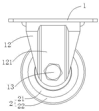 Movable bearing wheel assembly for electric welding machine