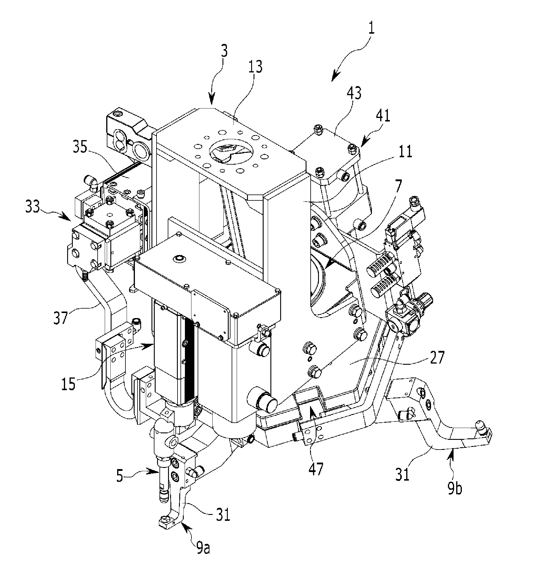 Spot welding apparatus