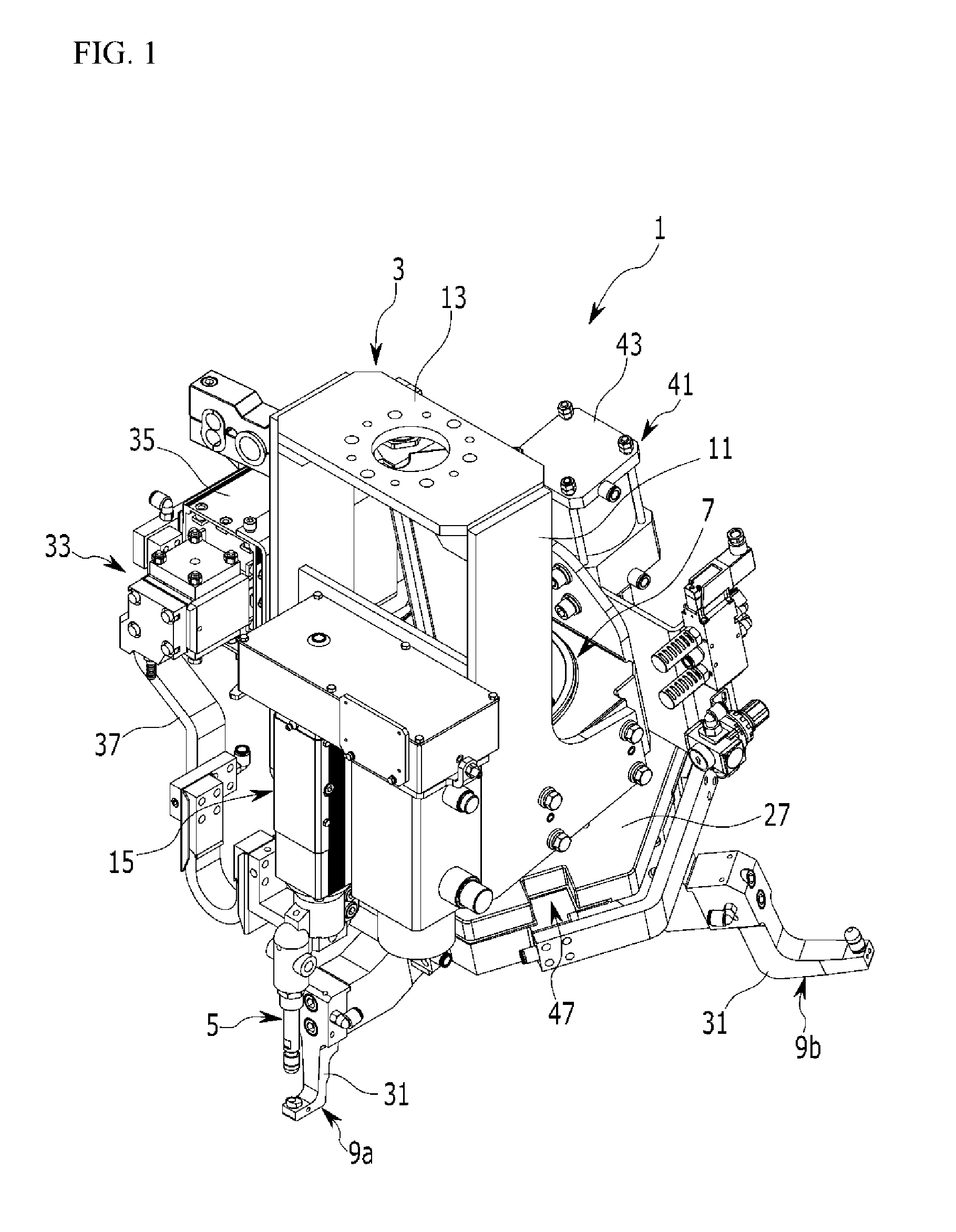 Spot welding apparatus