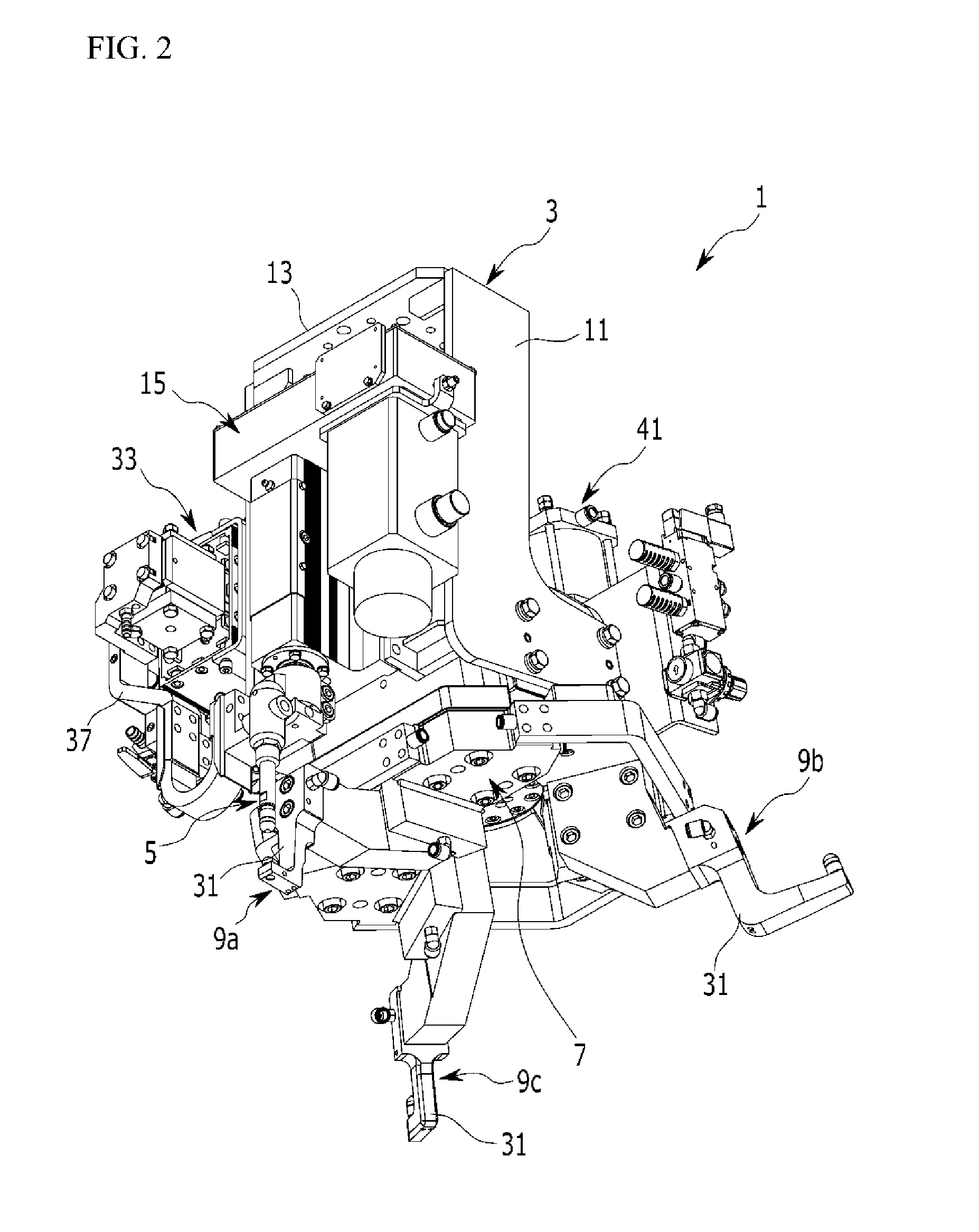 Spot welding apparatus