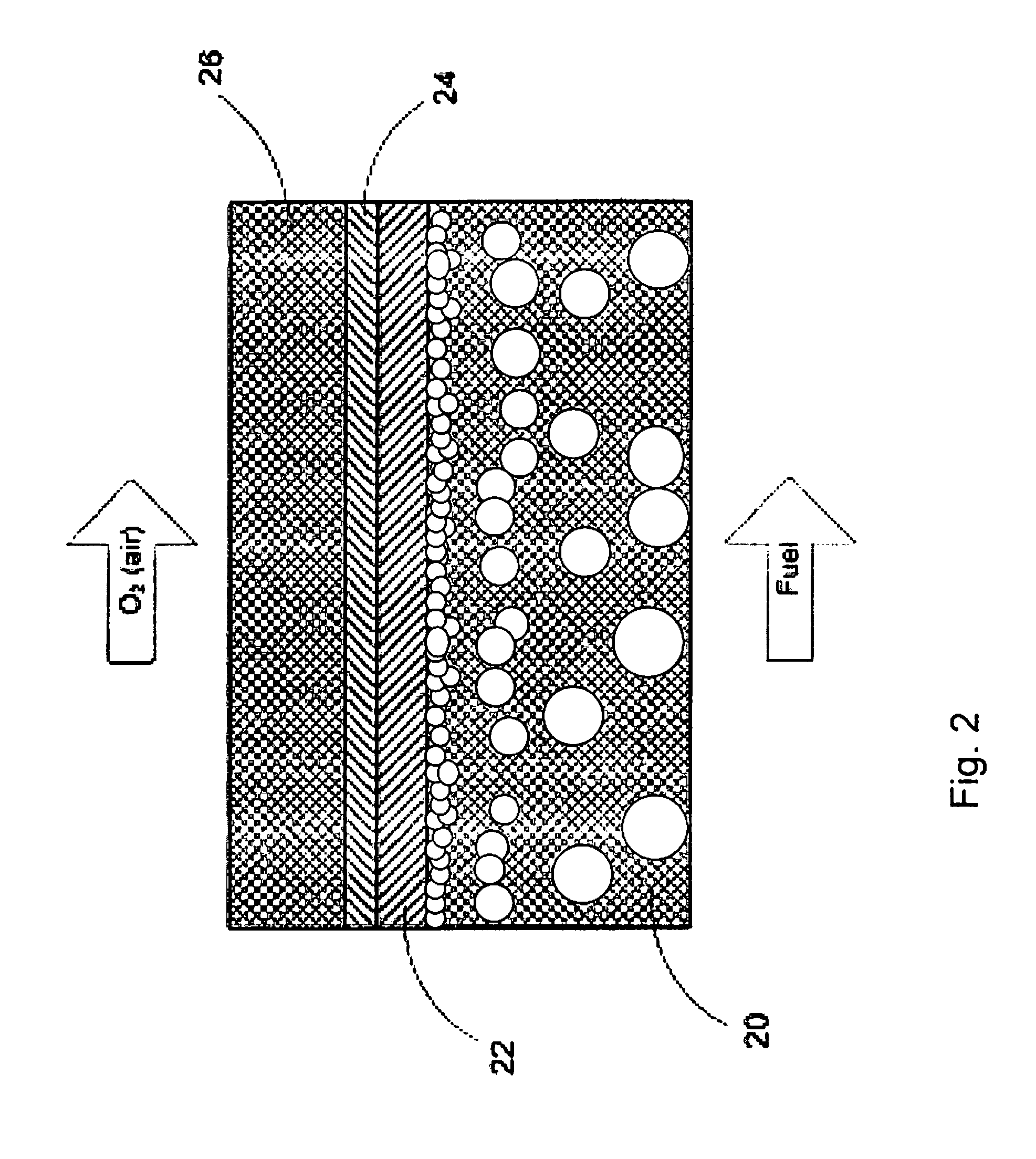 Electrode for a solid oxide fuel cell and method for its manufacture