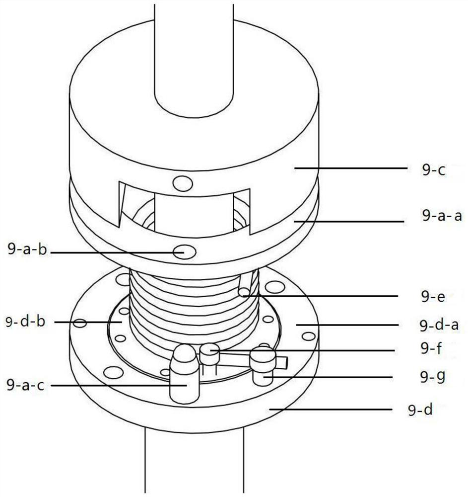 Novel vertical rod device capable of achieving rotary reset and multi-layer storage and application of novel vertical rod device