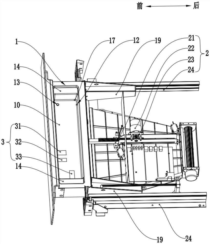 Water tank structure and steaming oven with same