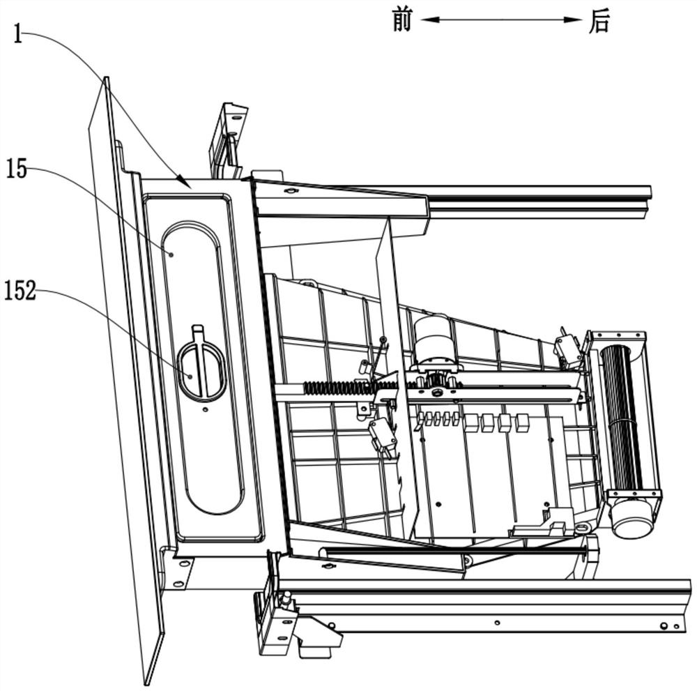 Water tank structure and steaming oven with same