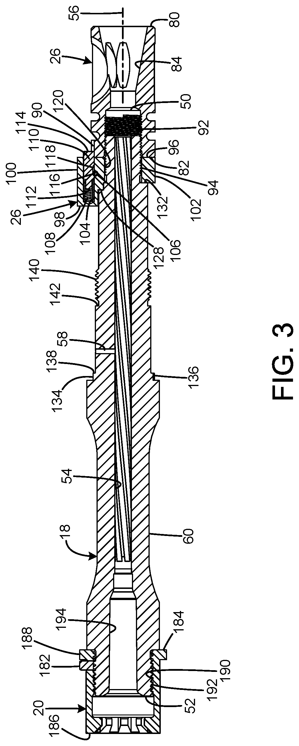 Firearm muzzle device attachment facility