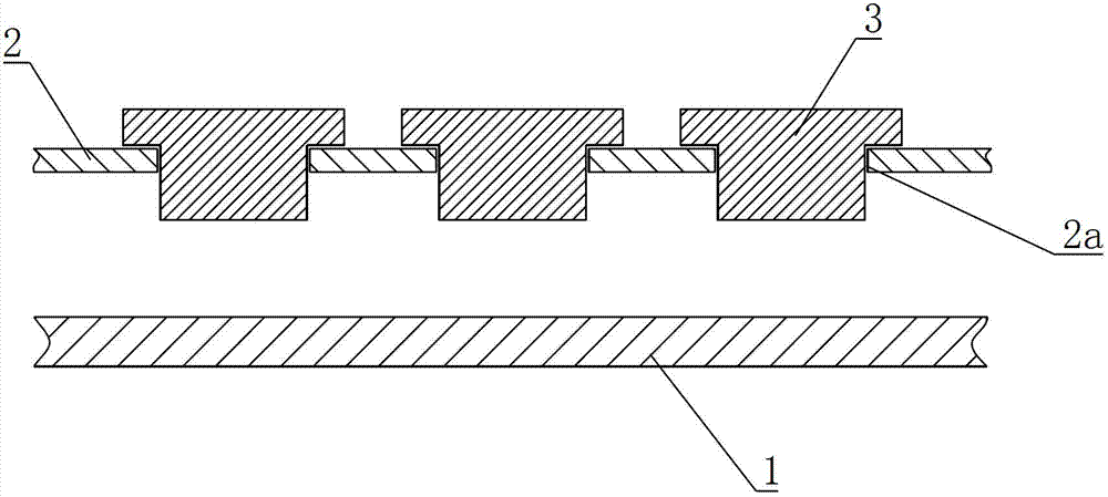 Die attach adhesive pressing method and pressurizing device