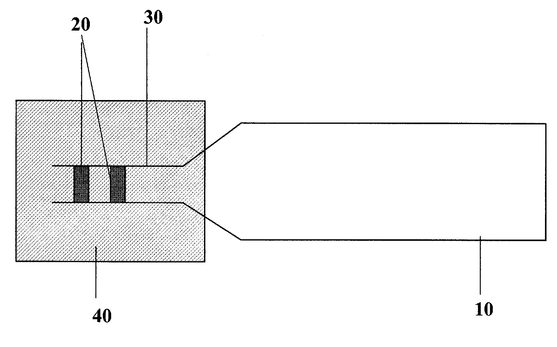 Capillary system for controlling the flow rate of fluids