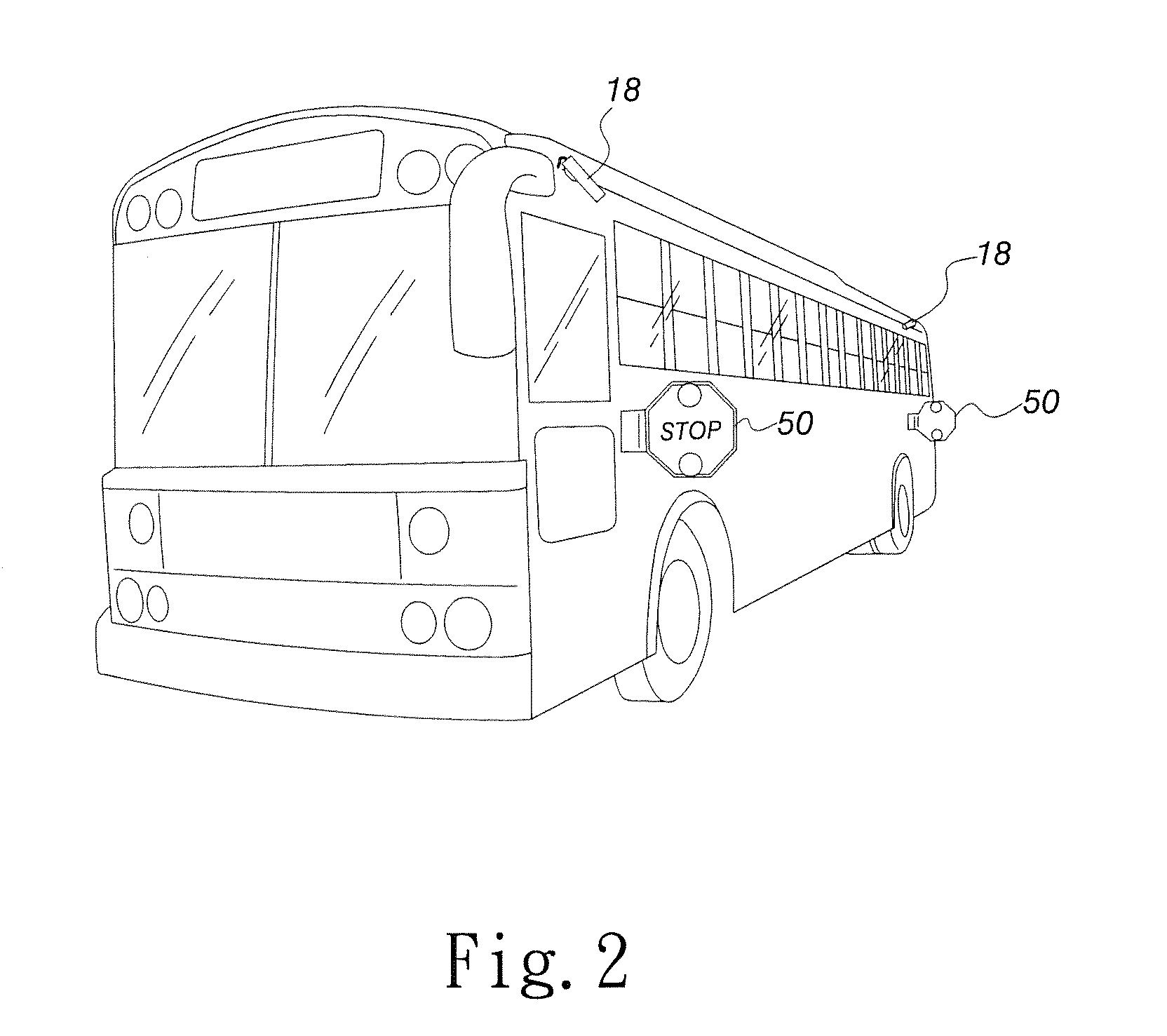 Automatic record detection device and method for stop arm violation event