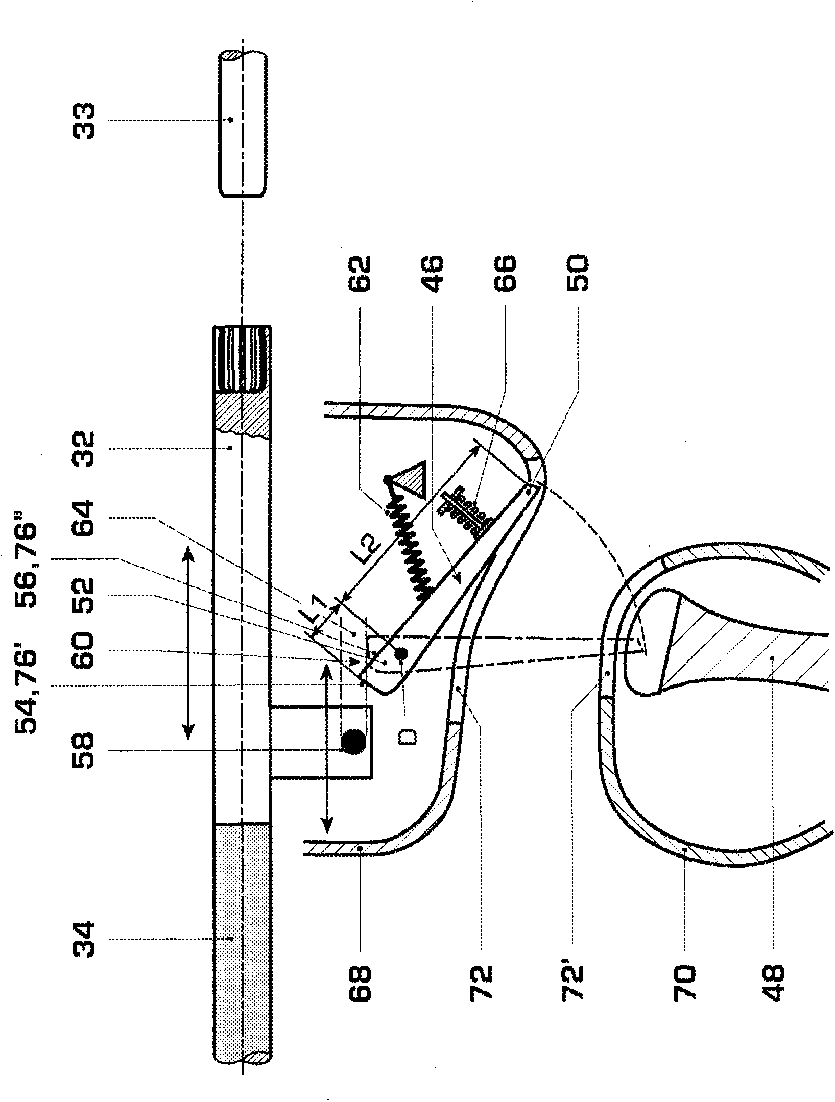 High-voltage power switch having a switch for engaging a starting resistor