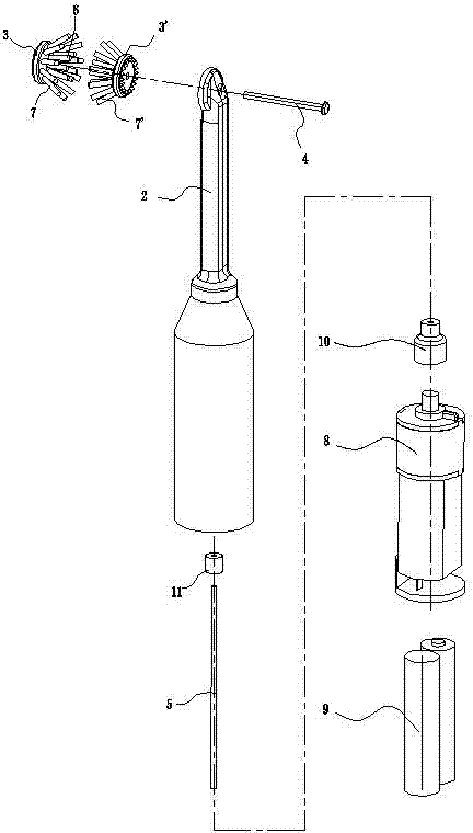 Omnibearing electric toothbrush