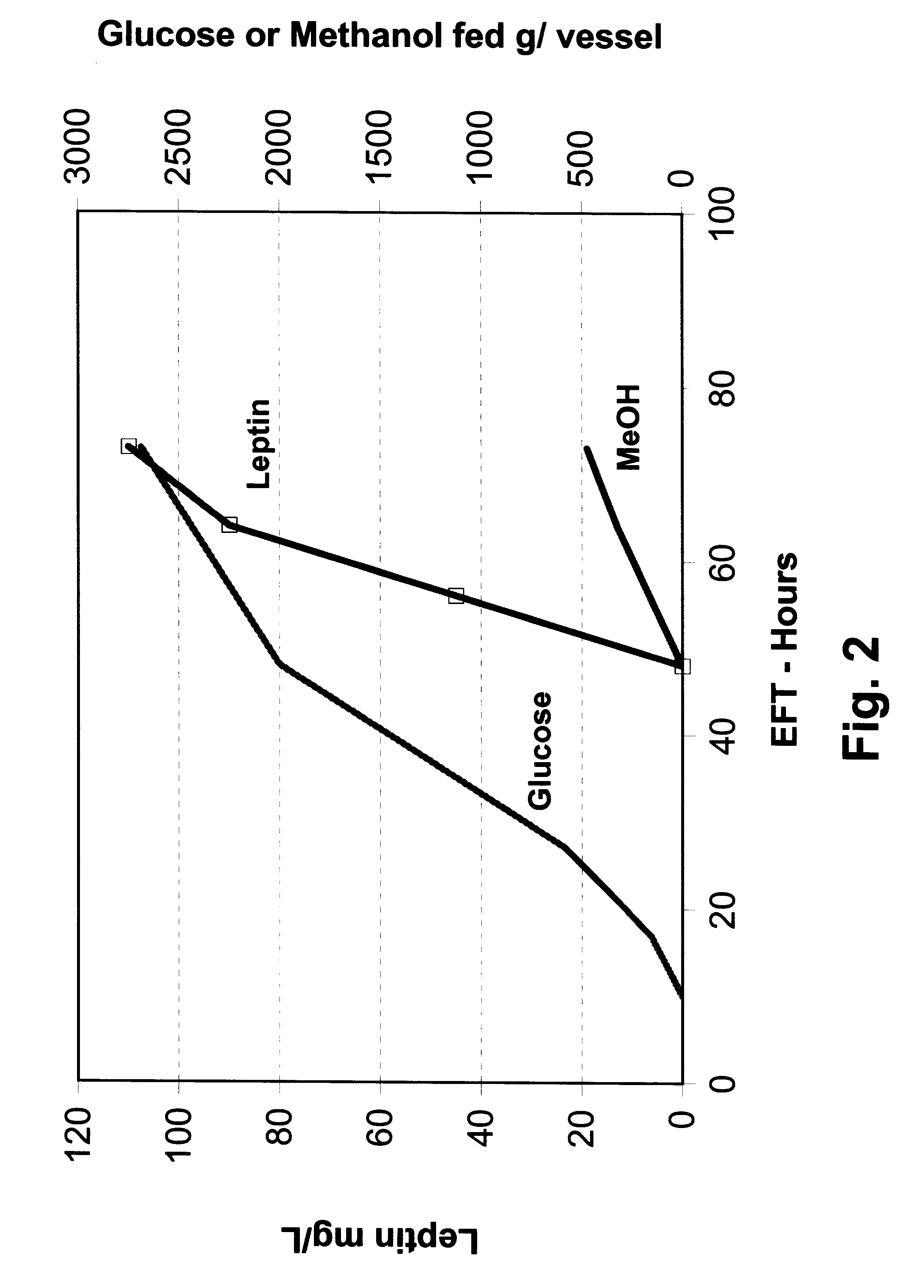 Method for producing proteins in transformed Pichia