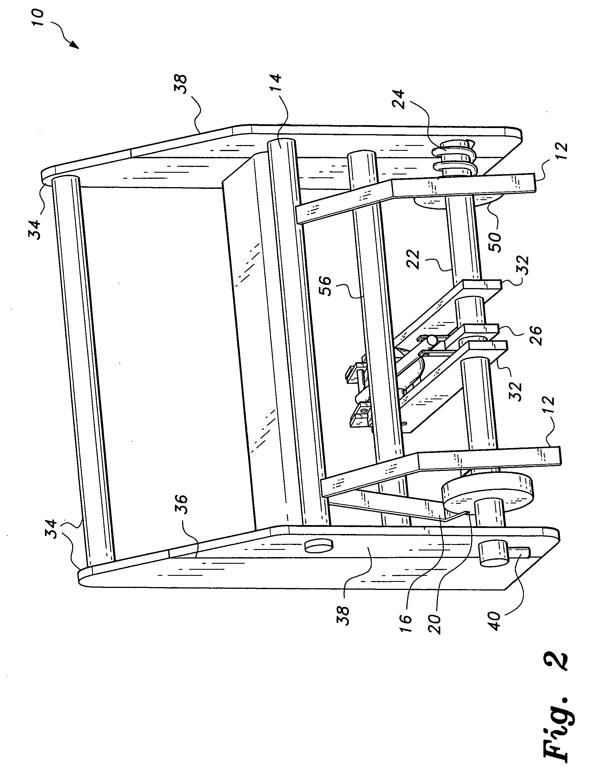 System for capturing a vehicle