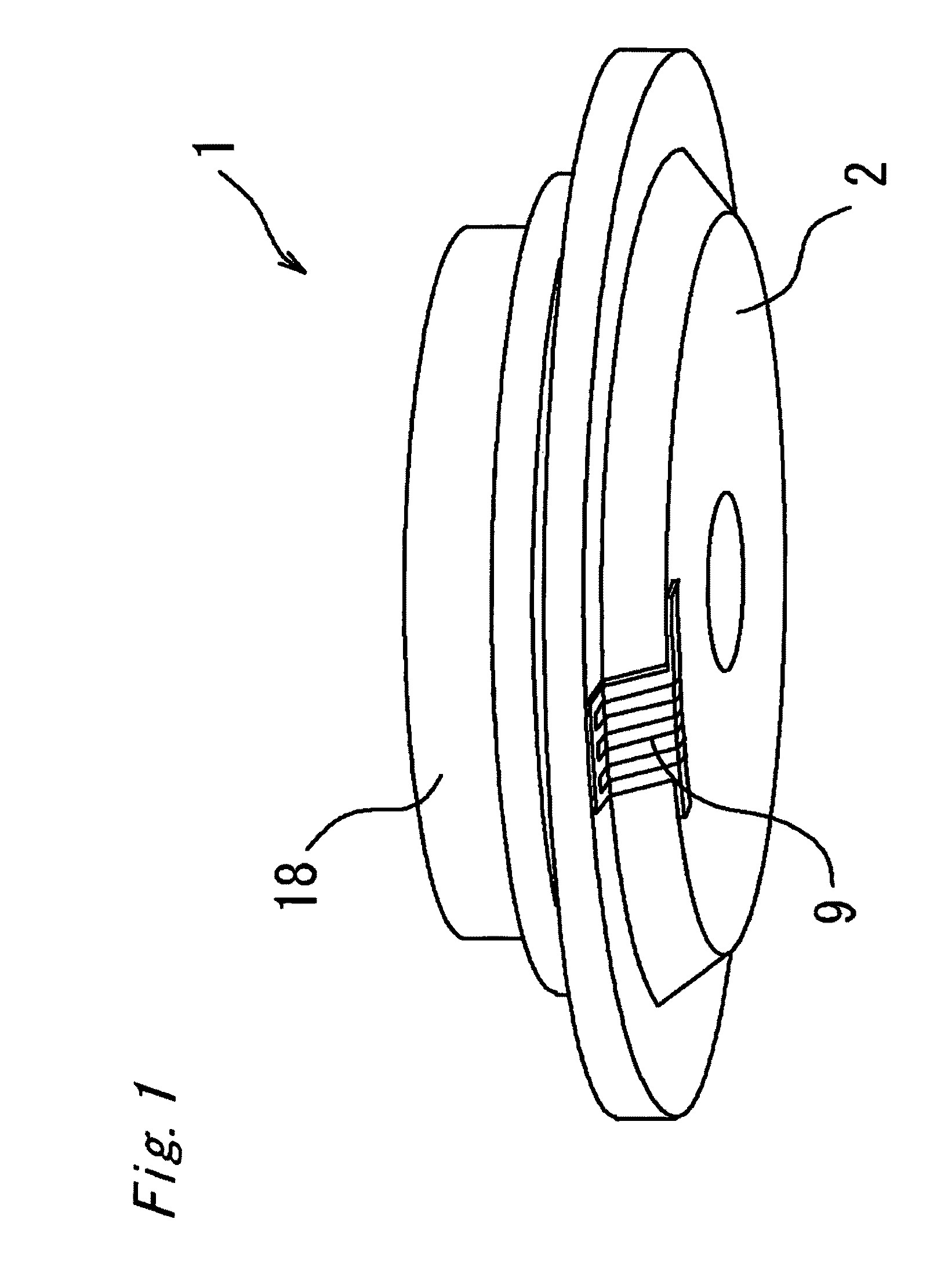 Motor with sheet-like coil